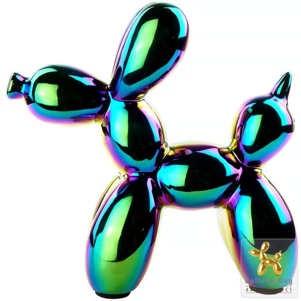 Balloon Dog Jeff Koons Glossy Heat 