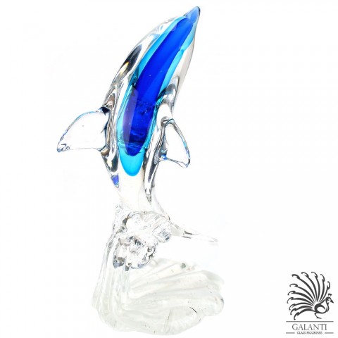 Dolfijn glas uniek Italiaans glazen beeldje