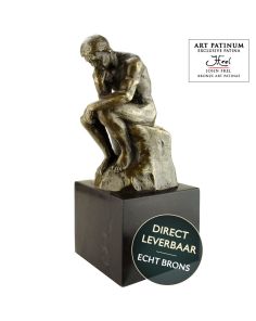 De Denker |Le Penseur Bronzen beeld van Rodin collectie Art Unica bronzen beelden